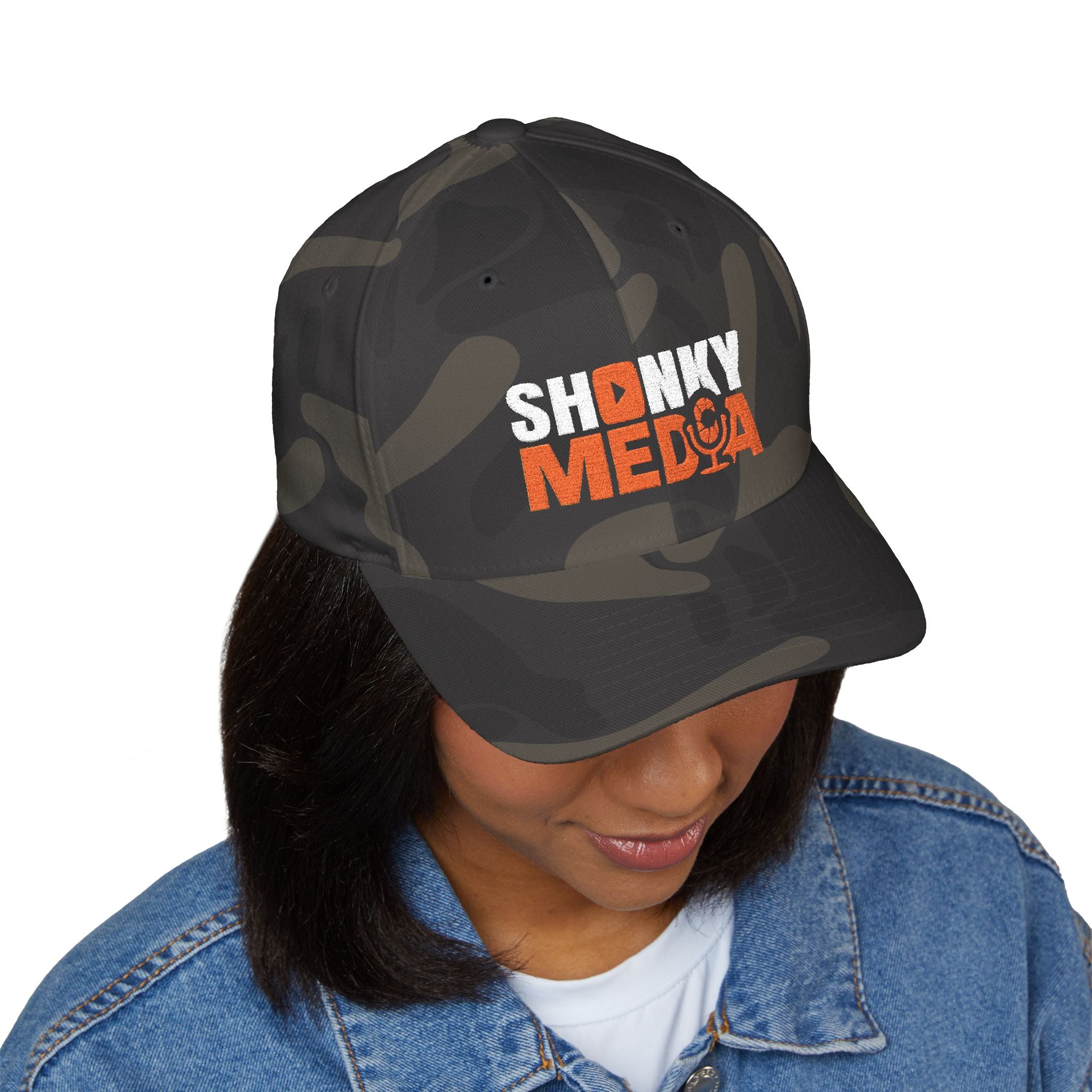 SHONKY MEDIA Logo Cap (Closed-Back Baseball Hat)