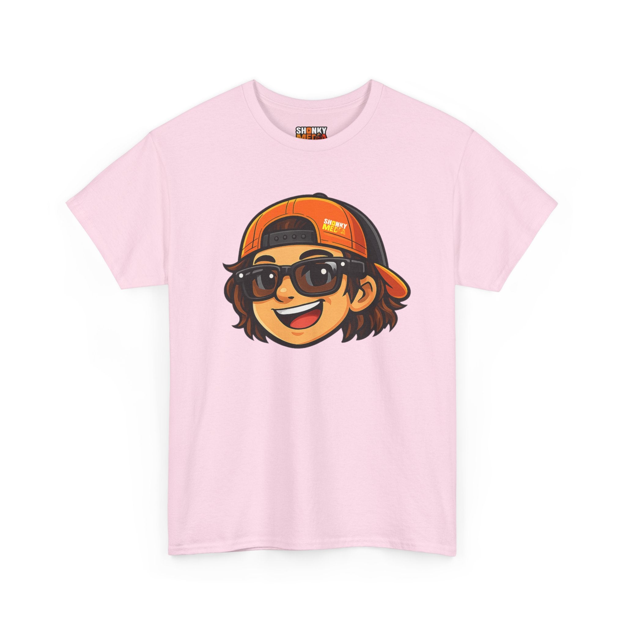 EL SHONKY Cartoon Face Front T-Shirt