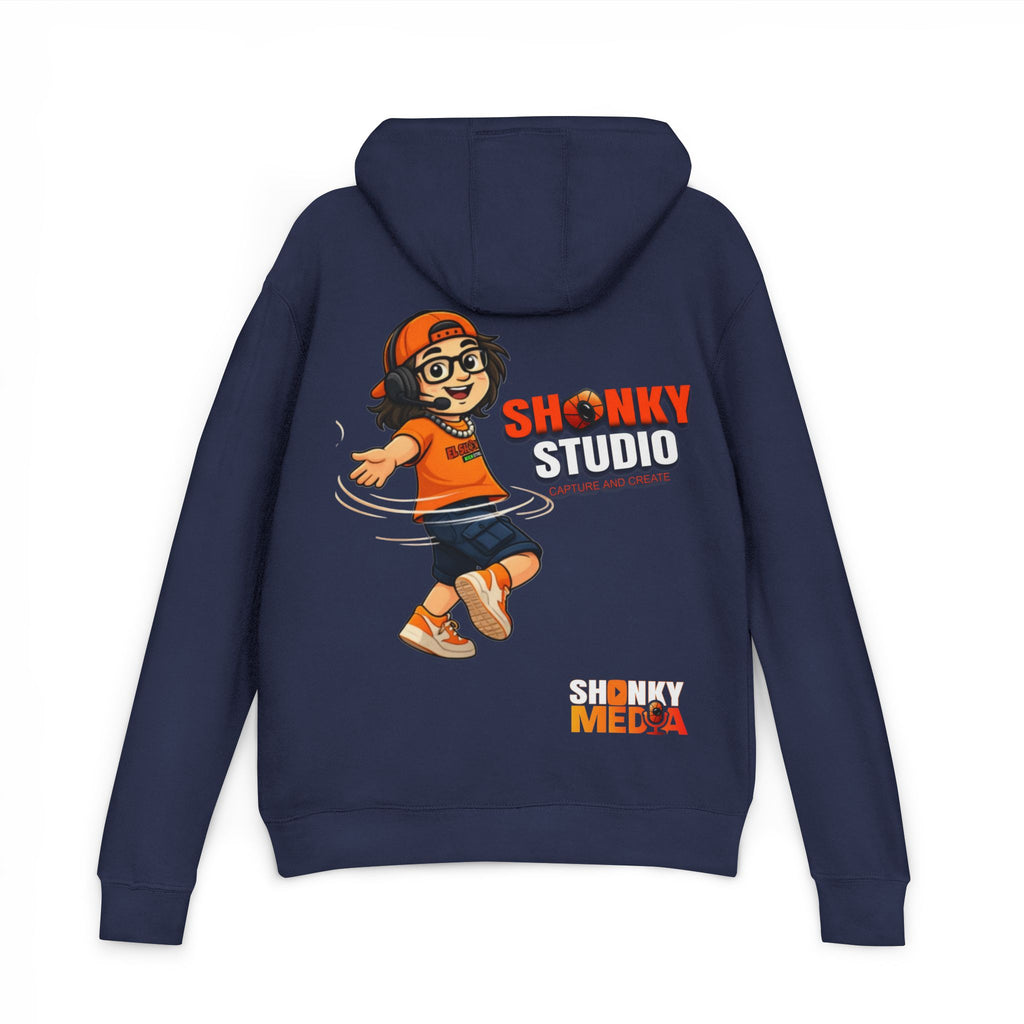 Shonky Media Logo Hoodie — Shonky Studio Graphic Pullover