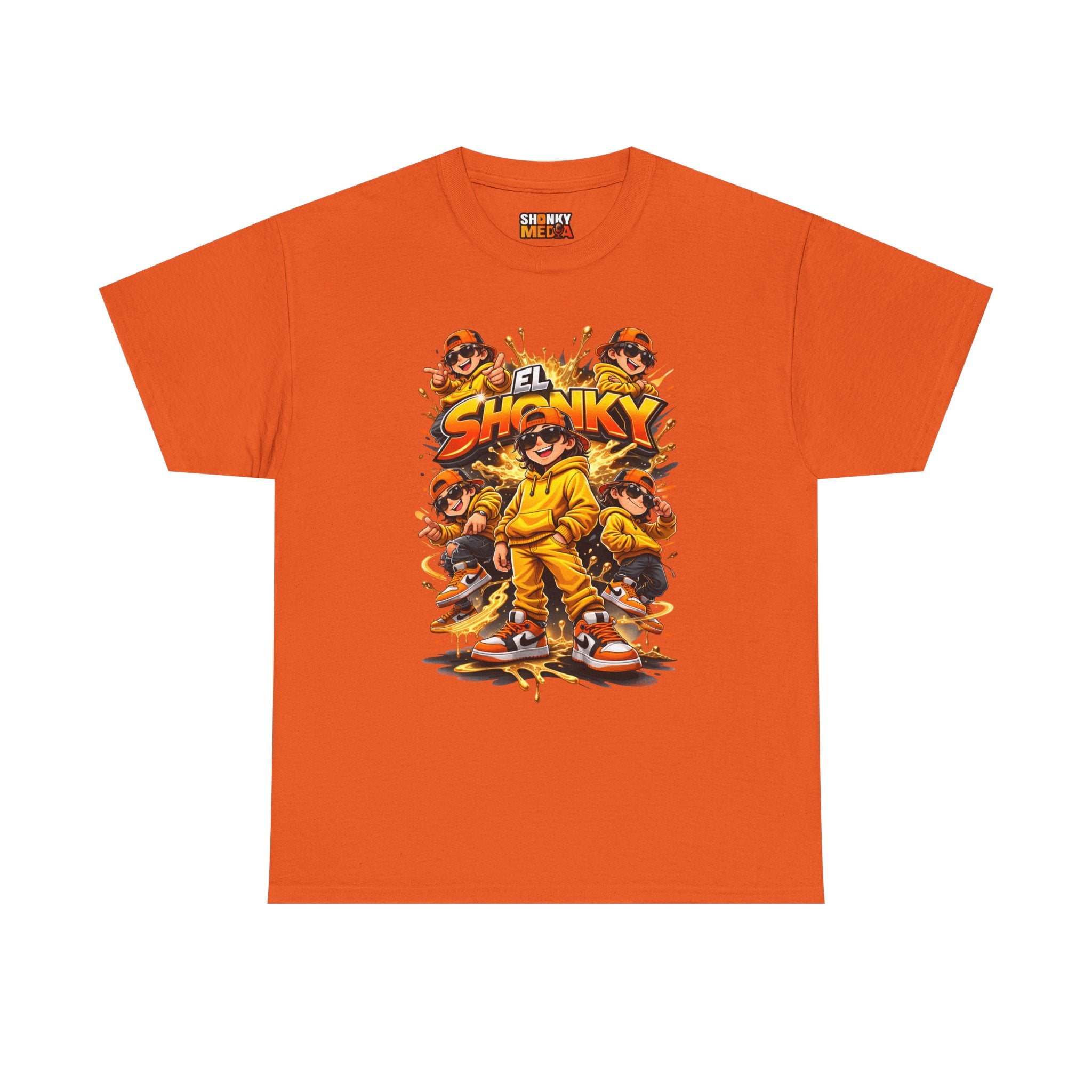 EL SHONKY Cartoon SPLASH Front T-Shirt