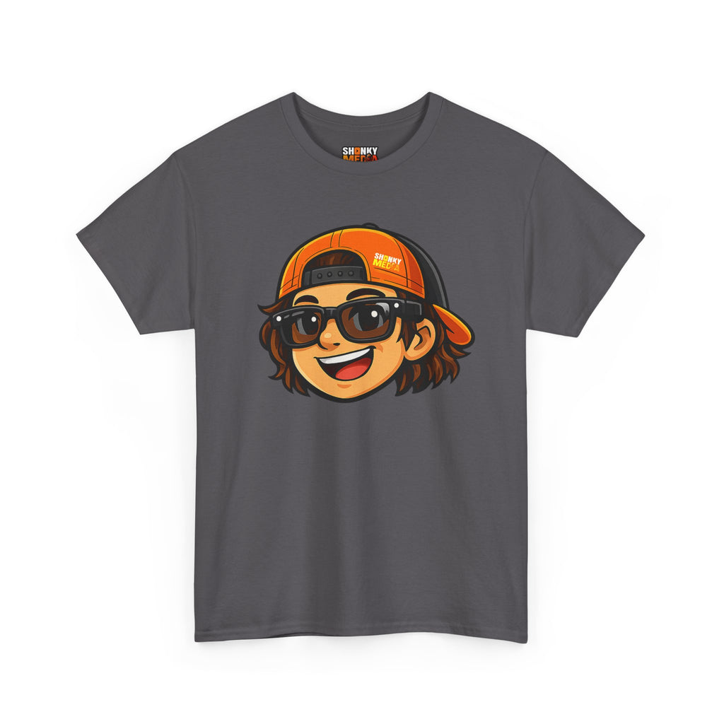 EL SHONKY Cartoon Face Front T-Shirt